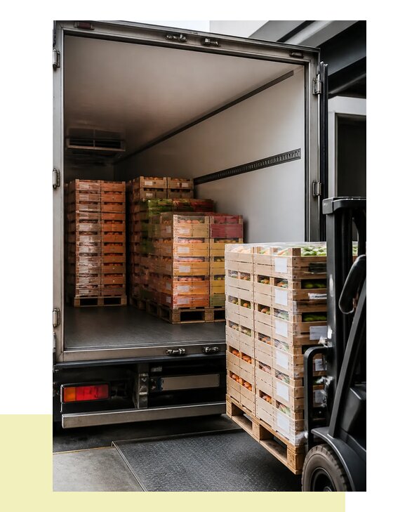Перевозка сельхозпродукции на паллетах с доставкой в Набережных Челны